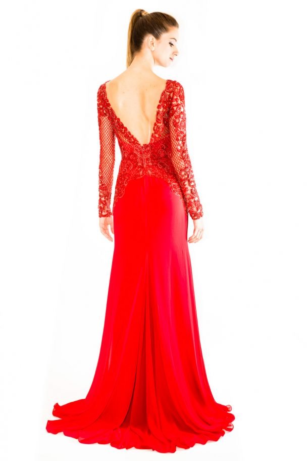Vestido Princese Vermelho - Imagem 2
