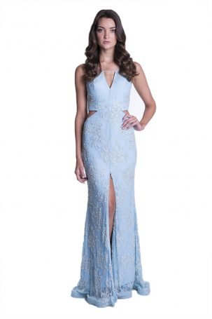 Vestido Cristal Azul