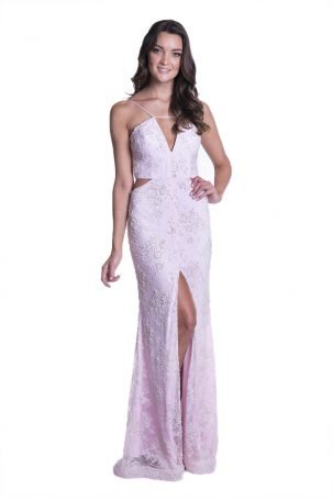 Vestido Cristal Rosa