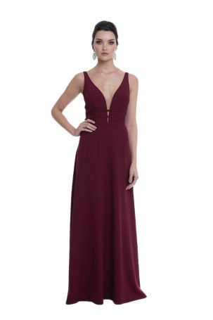 Vestido Dyane Marsala