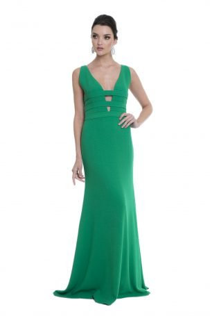 Vestido Poka Verde