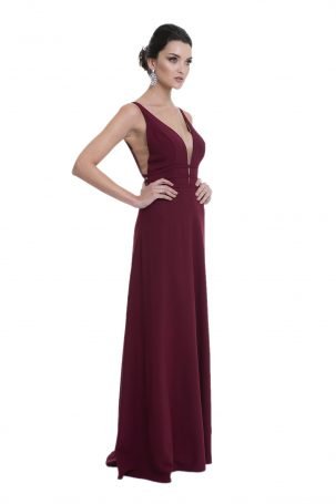 Vestido Dyane Marsala