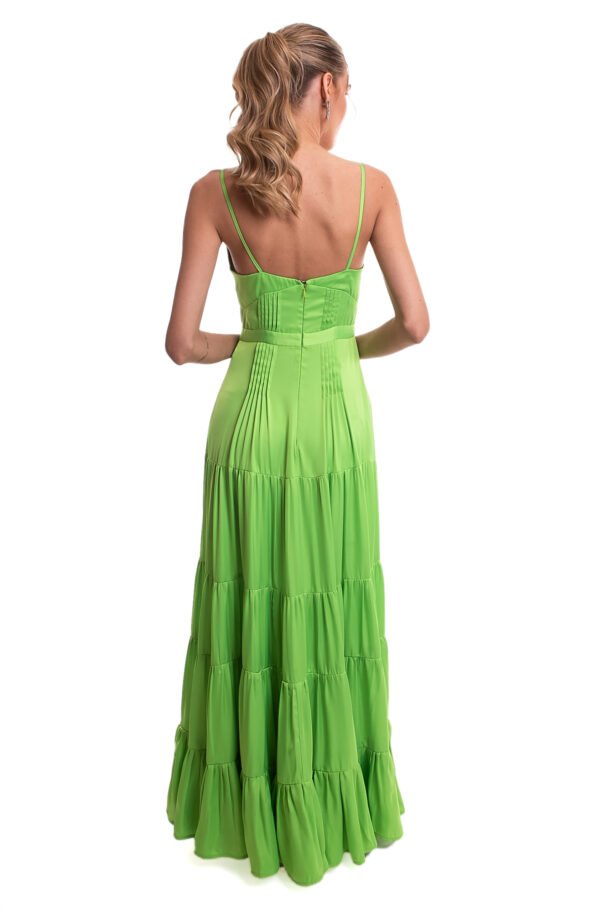 Vestido Anastácia Verde Limão - Imagem 3