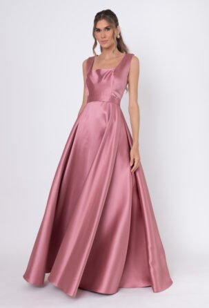 Vestido Denardin Rosa Canela