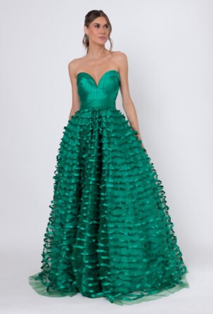 Vestido Oliveira Verde