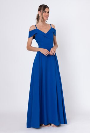 Vestido Mili Azul Royal