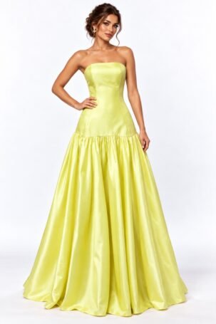 Vestido Sanviaty Amarelo Claro