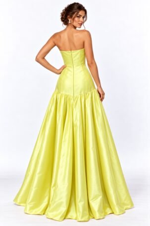 Vestido Sanviaty Amarelo Claro