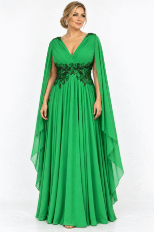 Vestido Nefeli Verde Bandeira