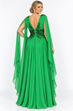 Vestido Nefeli Verde Bandeira