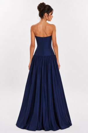 Vestido Teresa Azul Marinho