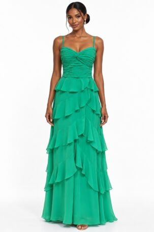 Vestido Salvador Verde