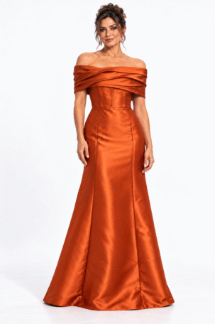 Vestido Ely Terracota