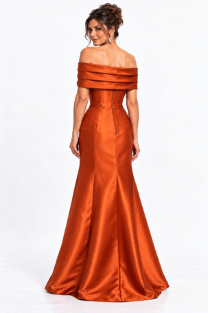 Vestido Ely Terracota