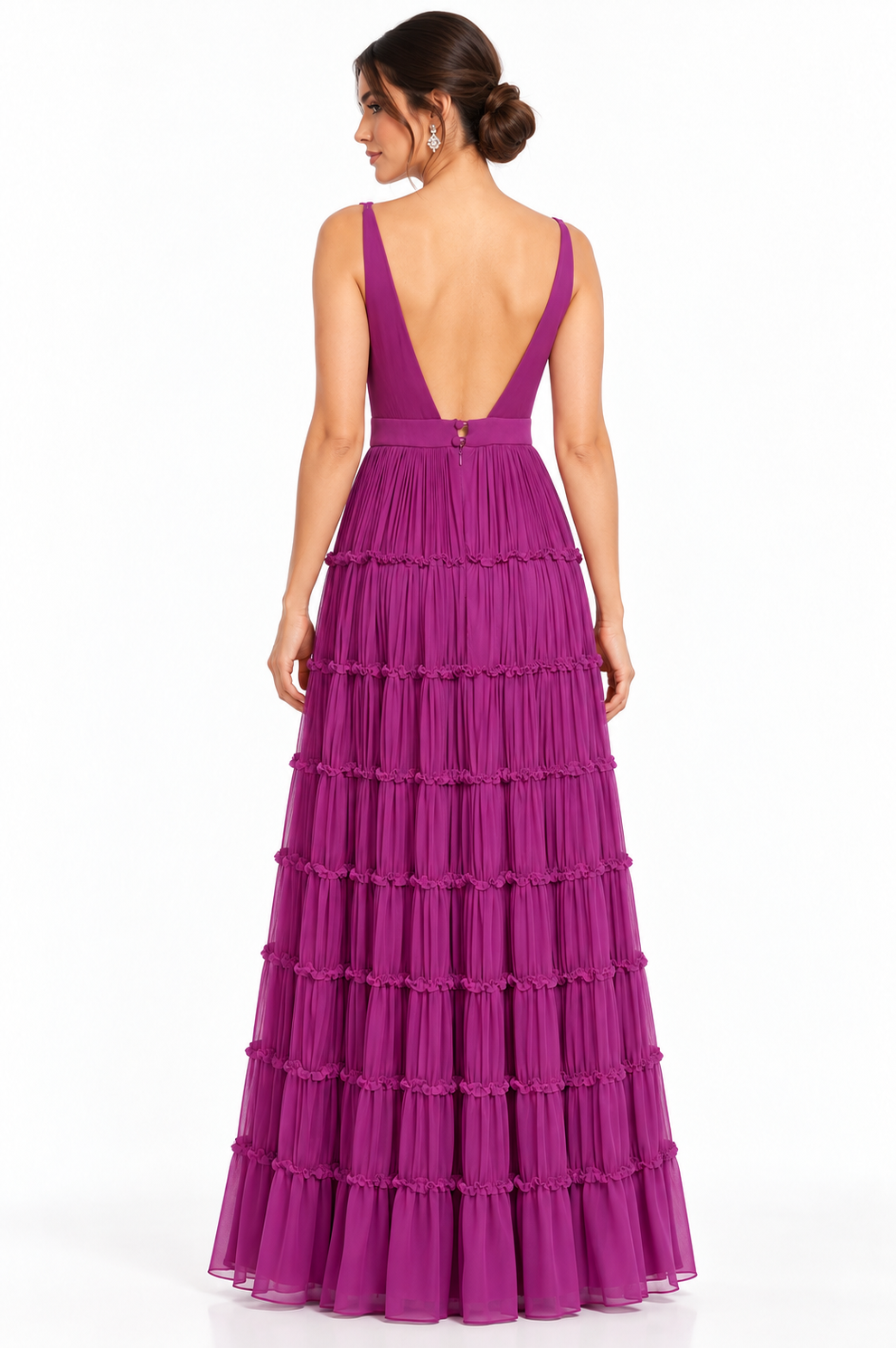 Vestido Gian Fúcsia