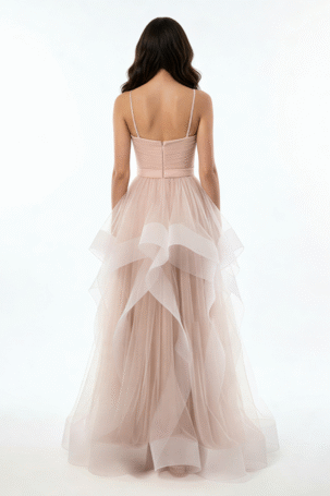 Vestido Fernandda Rosa Claro