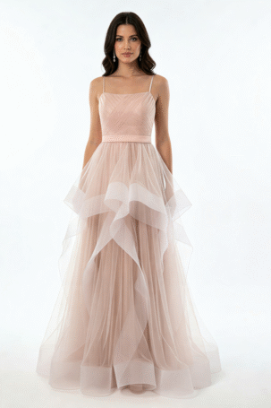 Vestido Fernandda Rosa Claro