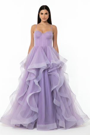 Vestido Martegan Lavanda