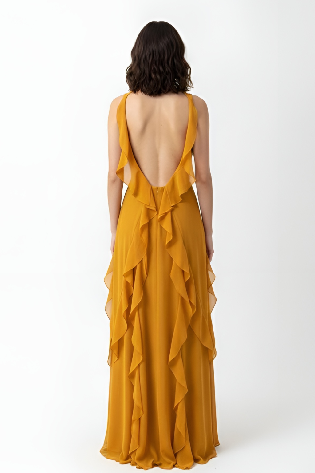 Vestido Melinna Mostarda - Imagem 3